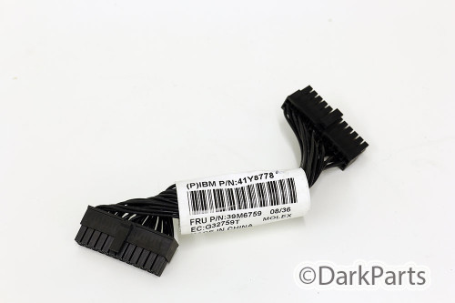 IBM System X3650 SAS Power Cable FRU 39M6759 41Y8778