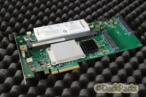 LSI MegaRAID MR SAS 8408E RAID Adapter Card with iTBBU2 Cache 58-00006-04