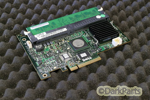 Dell PERC 5i PCI-E SAS RAID Controller Card UF963 UF963 with 256MB Cache