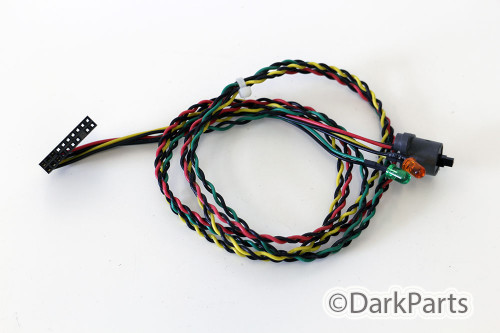 HP Proliant ML150 G2 LED Power Button Push Switch Cable Assembly