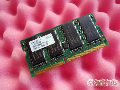 Hynix HYM71V16M635HCT6-H AA PC133U-333-542 PC133 128MB SO-DIMM SDRAM CL3
