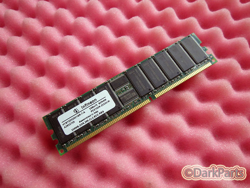 Infineon HYS72D32501GR-7-A PC2100R-20330-M 256MB Server Memory RAM