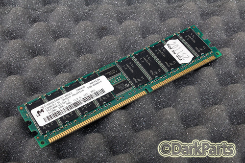 Micron MT18VDDT6472G-256C3 512MB PC2100R-25331-Z ECC REG Memory RAM