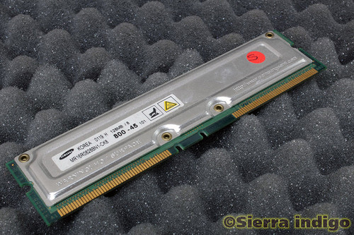 Samsung MR16R0828BN1-CK8 128MB Rambus Memory RAM 800-45