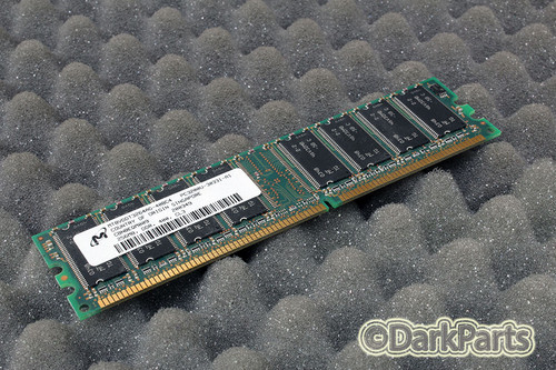 Micron MT8VDDT3264AG-40BC4 256MB Memory RAM PC3200U-30331-A1