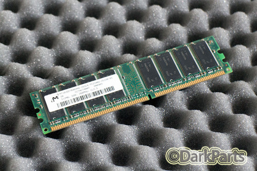 Micron MT16VDDT6464AG-265C4 512MB Memory RAM PC2100U-25330-B1