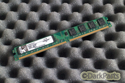 1x2GB PC2-6400U Kingston KVR800D2N6/2G 2GB Memory Ram Low Profile PC2-6400