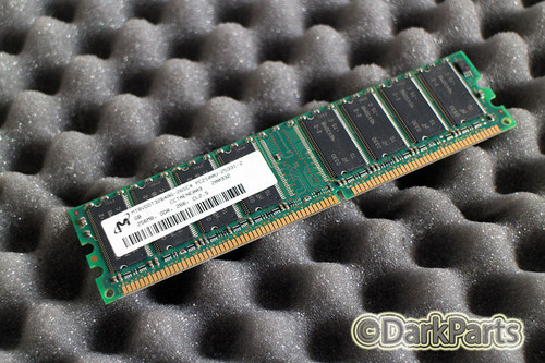 Micron MT8VDDT3264AG-265C4 256MB Memory RAM PC2100U-25331-Z