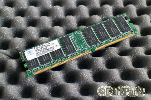 Nanya NT256D64S88AG-7K 256MB Memory RAM PC2100U-20330