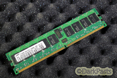 Samsung M393T6450FG0-CCC 512MB ECC Memrory RAM PC2-3200R-333-10-C1