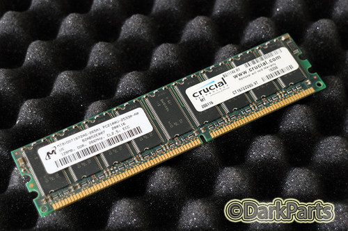 Micron MT9VDDT1672AG-265A1 PC2100U-25330-A0 128MB EEC MEMORY RAM