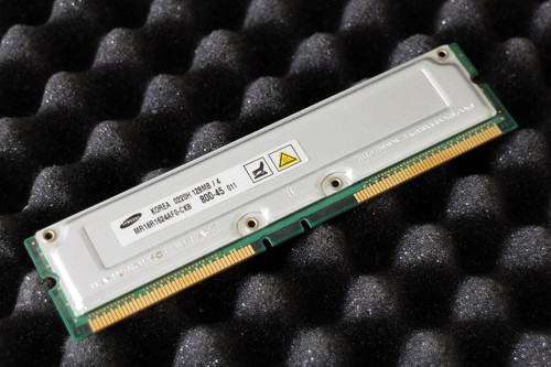 Samsung MR16R1624AF0-CK8 800-45 128MB RAMBUS Memory RAM