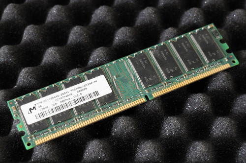Micron MT8VDDT1664AG-265A1 128MB Memory RAM PC2100U-25330-A0