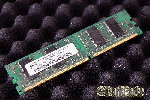 Micron MT4VDDT1664AG-265C3 128MB Memory RAM PC2100U-25330-Z