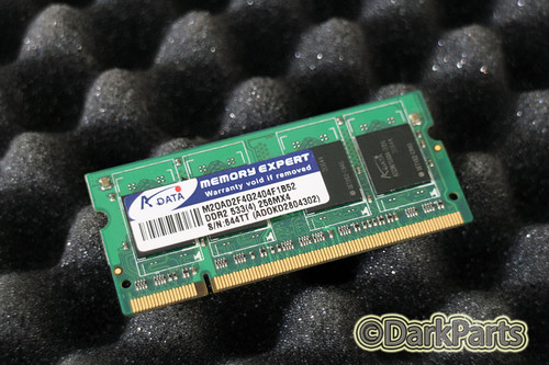 ADATA M2OAD2F4G2404F1B52 256MB Memory RAM SO-DIMM PC2-5300
