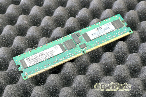 Elpida EBE10RD4AGFA-4A-E 1GB Memory RAM PC2-3200R-333-12-H0 345113-851