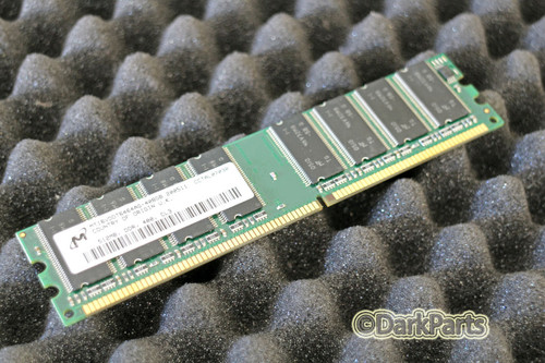 Micron MT16VDDT6464AG-40BGB 512MB Memory RAM DDR 400