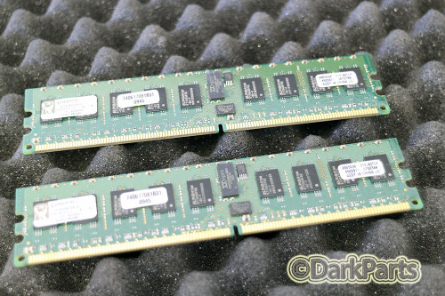 Kingston KTM2865SR/4G K4GB Kit of 2x2GB Server Memory RAM FRU 40E8993