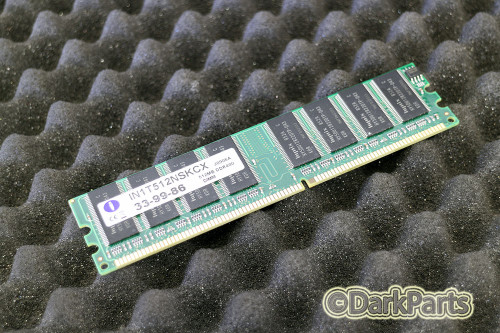 Integral IN1T512NSKCX 512MB Memory RAM DDR400 PC3200 33-99-86