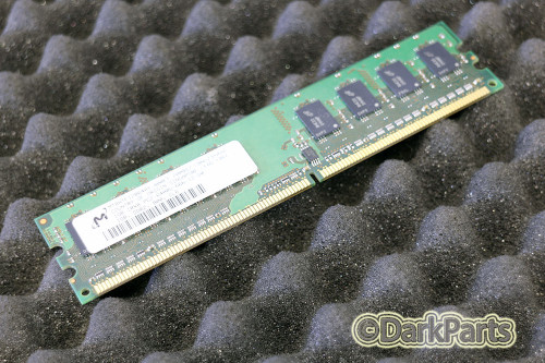 Micron MT8HTF12864AY-800E1 PC2-6400U-666-12-D0 1GB Memory RAM