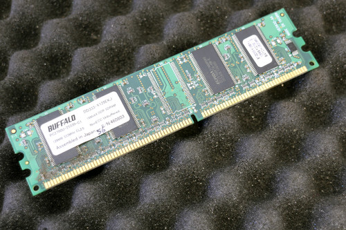 Buffalo DDR333-X128EKJ PC2700U-25330-C1 128 MB Memory RAM