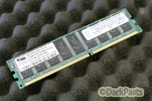 ProMOS V827464K24SATG-C0 PC2700U-2533-0-B0 512MB Memory RAM