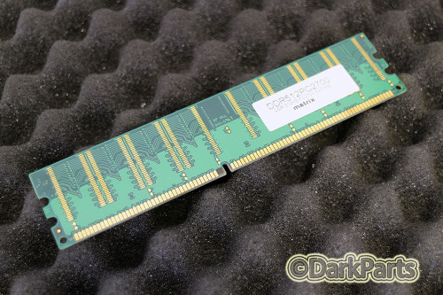 Matrix DDR512PC2700 DDR 512MB PC2700 333MHz Memory RAM