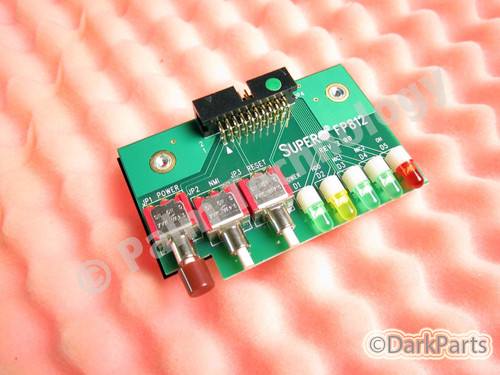 SuperMicro FP812 Power Button Switch LED Panel Board Super BorderWare MX-400