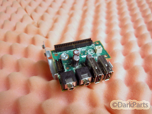 Dell Optiplex 745 755 760 Power Button Switch Board USB i/o XW055 0XW055