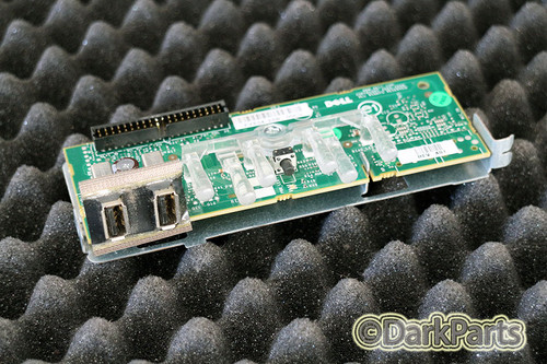 Dell PowerEdge T100 T105 Power Button Switch Front USB Panel Board FY604 0FY604