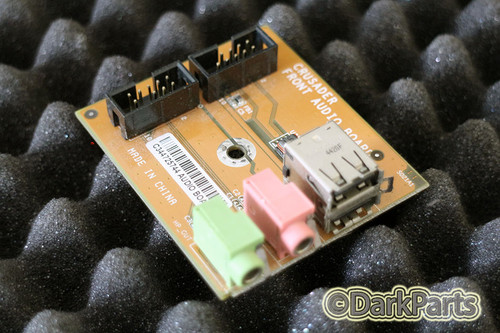 CRUSADER FRONT AUDIO BOARD S021A1 USB Jack i/o Panel