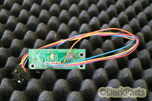 HWT7366 Power Button Front LED Switch Board Panel