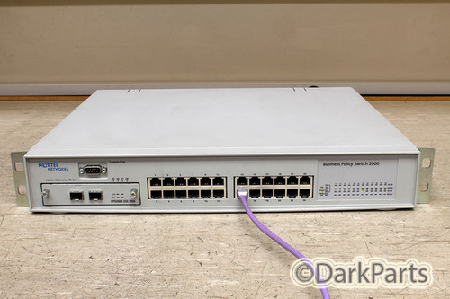 Nortel Business Policy Switch 2000 with BPS2000-2GE & 400-ST1 Module BPS2000