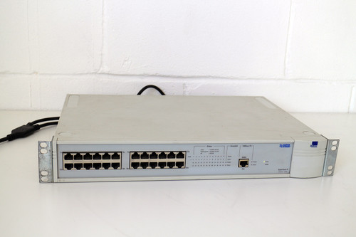 3Com SuperStack II Switch 1000 24-Port 3C16900A with 3C16920100FX Fiber Downlink