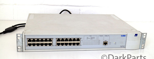 3Com SuperStack II Switch 1000 24-Port 3C16900A with 3C16920100FX Fiber Downlink