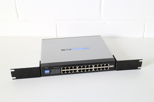 Linksys Cisco SR224 Ver.2.0 24-Port 10/100 Switch with Brackets