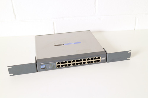 Linksys Cisco SR224 Ver.1.0 24-Port 10/100 Switch with Brackets