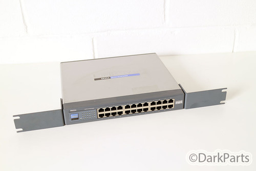 Linksys Cisco SR224 Ver.1.0 24-Port 10/100 Switch with Brackets