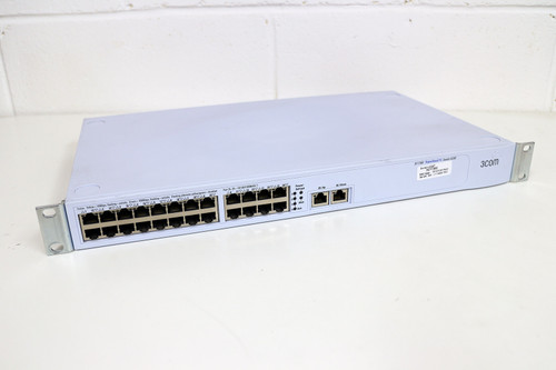 3COM 4200 3C17300 26-Port Switch with 2 x Gigabit Ports & Rack Mount Brackets