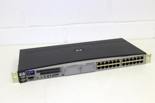 HP Procurve Switch 2524 J4813A 24-Port with Rackmount Brackets