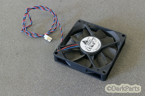 Delta AFB0812SHB-5J10 Case Fan DC12V 0.40A 80x80x15mm 3-Pin 3-Wire