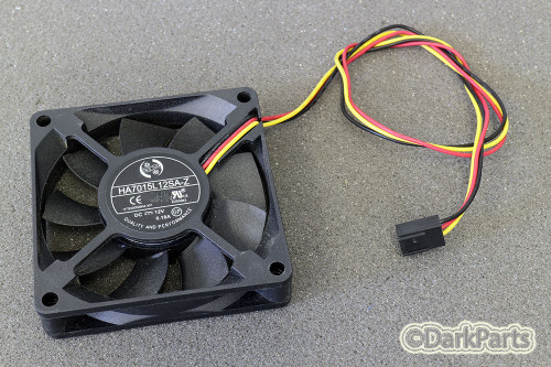 ONG HUA HA7015L12SA-Z DC12V 0.18A Fan 70x70x15mm 3-Pin 3-Wire