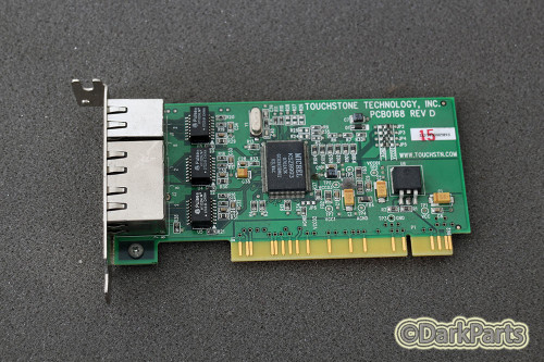 Touchstone Technology A95833-005 REV D Low Profile 3-Port PCI Ethernet Card