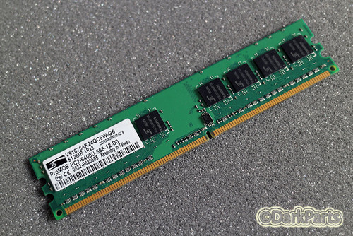 ProMOS V916764K24QCFW-G6 PC2-6400U-666-12-D0 512MB Memory RAM