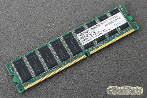 Apacer 77.10738.334 PC3200U 512MB Memory RAM