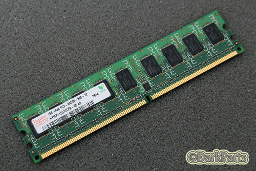 Hynix HYMP112U72CP8-S6 PC2-6400E-666-12 1GB ECC Server Memory RAM