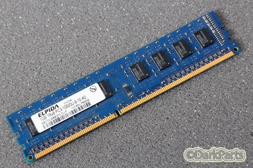 Elpida EBJ10UE8BDF0-DJ-F PC3-10600U-9-10-A0 1GB Memory RAM