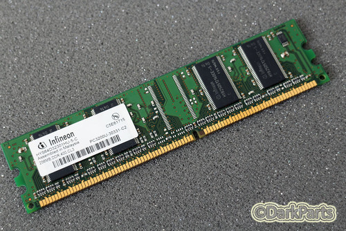 Infineon HYS64D32301HU-5-C PC3200U-30331-C2 256MB Memory RAM
