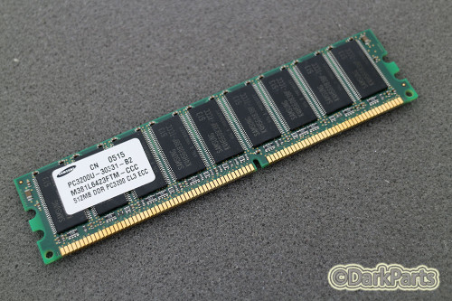 Samsung M381L6423FTM-CCC PC3200U-30331-B2 512MB Server Memory RAM