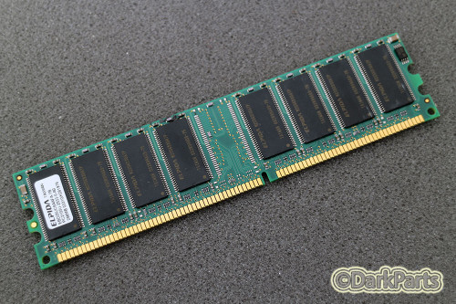 Elpida EBD25UC8AAFA-7B PC2100U-2533-0-A0 256MB Memory RAM